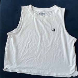 Champion White Tee
